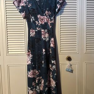 Floral Midi jumpsuit